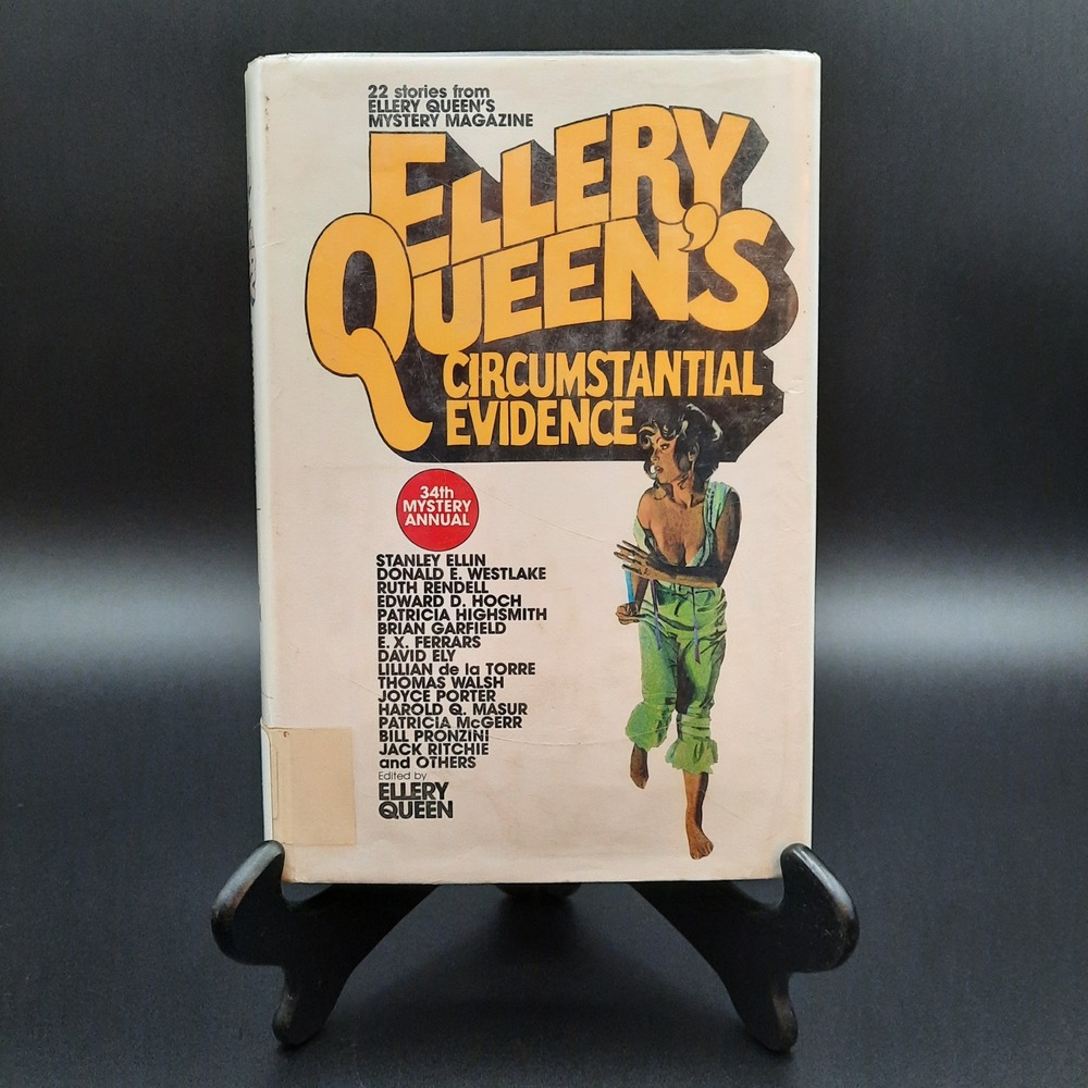 Ellery Queen's Circumstantial Evidence‎ 34th Mystery Annual First Edition 1980